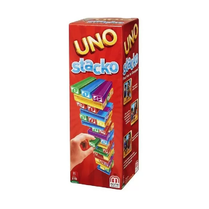 Jogo Uno Stacko - Torre Para Empilhar Mattel