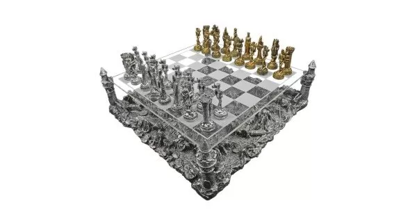 Esse jogo de xadrez vivo usa peças impressas em 3D e plantas suspensas -  Casa e Jardim