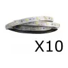 Kit 10 Fita Led 12v 60Leds/m 6w/m 4100k Ip20 8mm Blumenau 5m