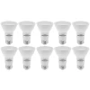 Kit 10 Lâmpada Led Par20 Bivolt 4,8W 4000K Luz neutra