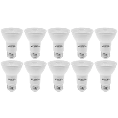 Kit 10 Lâmpada Led Par20 Bivolt 4,8W 4000K Luz neutra