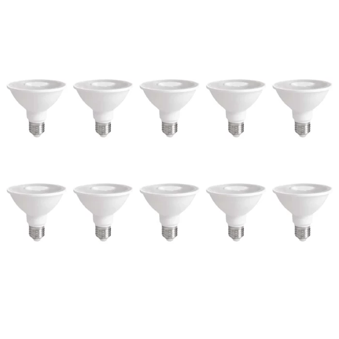 Kit 10 Lâmpadas Led Par30 E27 9,8W 4000K 01981134 Blumenau