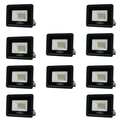 Kit 10 Refletores Led Tech 20W 6500K 76206000 Blumenau