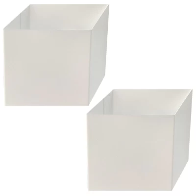 Kit 2 Arandela Cubo 3D Branco 60W Bivolt Blumenau