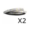 Kit 2 Fita Led 12v 60Leds/m 6w/m 2700k Ip20 8mm Blumenau