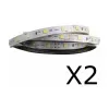 Kit 2 Fita Led 12v 60Leds/m 6w/m 4100k Ip20 8mm Blumenau 5m