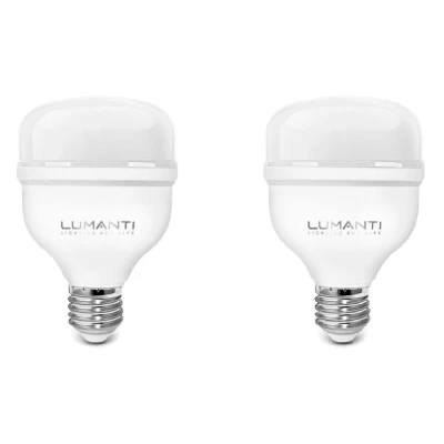 Kit 2 Lâmpada Bulbo Led 30W Bivolt E27 Lumanti Novo