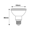 Kit 8 Lâmpada Led Sof Par20 Bivolt Nordecor 8W 4000K Novo