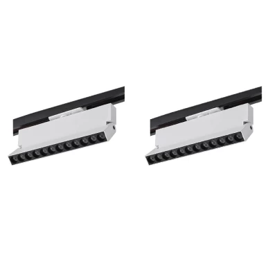 Kit 2 Projetor Duli Para Trilho Bi Nordecor Branco 12W 4000K