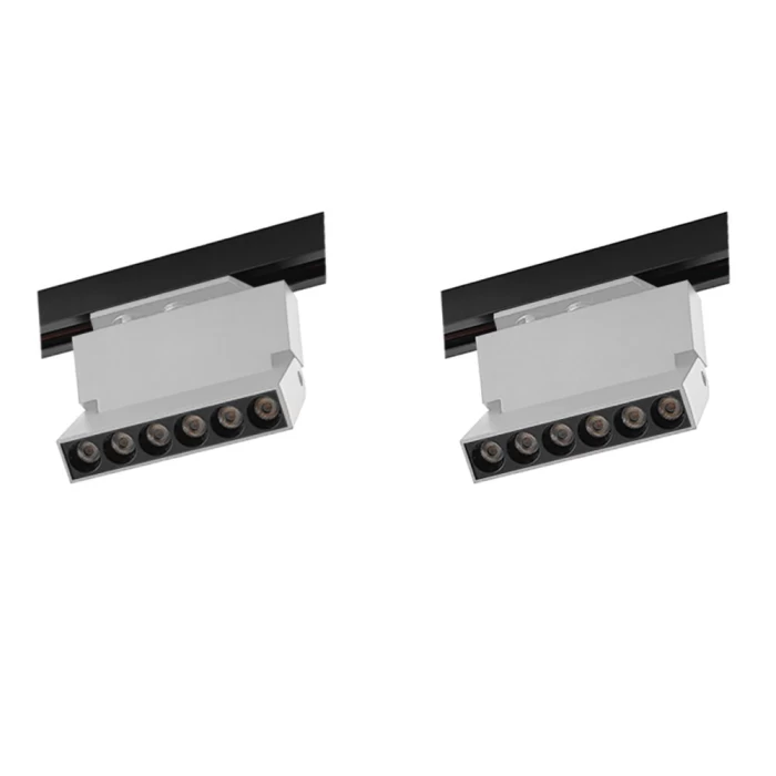 Kit 2 Projetor Led Duli Bivolt Nordecor 6W 4000K Branco