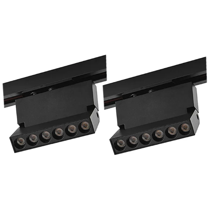 Kit 2 Projetor Led Duli Bivolt Nordecor 6W 3000K Preto