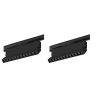 Kit 2 Projetor Duli P Trilho Bivolt Nordecor 12W 4000K Preto