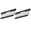 Kit 2 Projetor Led Trilho Bivolt Branco Nordecor 12W 3000K