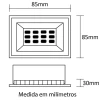 Kit 2 Refletor Led Tech IP65 10W 6500K Branco Frio Blumenau