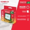 Kit 4 Refletores SuperLed 30W Luz Verde IP65 03281 Ourolux