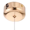 Kit 2 Pendente Led Honen Borboleta Dourado 6W 3000K Nordecor