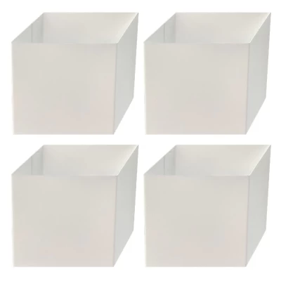 Kit 4 Arandela Cubo 3D Branco 60W Bivolt Blumenau