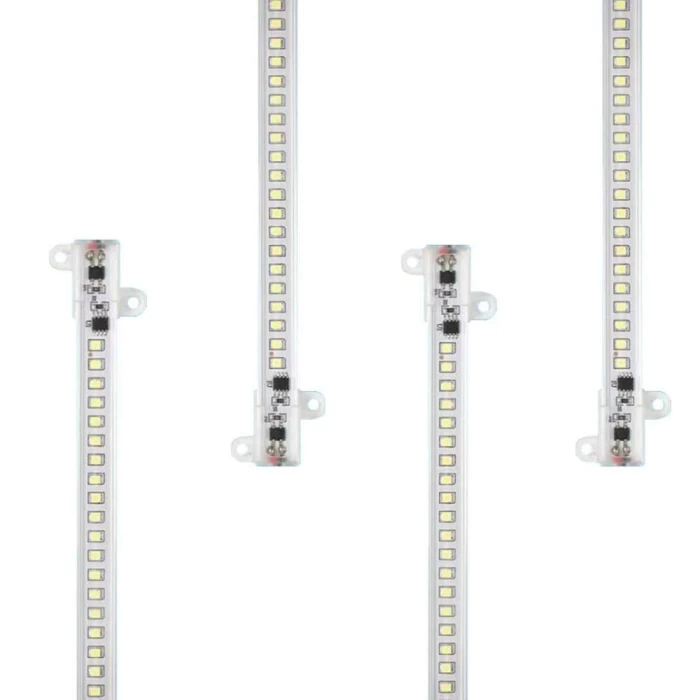 Kit 4 Barras De Led 1M 12W 6500K 220V MB LED