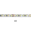 Kit 4 De Led 2835 12,5w/m 3000K 10M Ip20 24V Nordecor