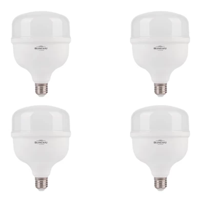 Kit 4 Lâmpada Led T120 E27 50W 6500K Bivolt Blumenau Novo