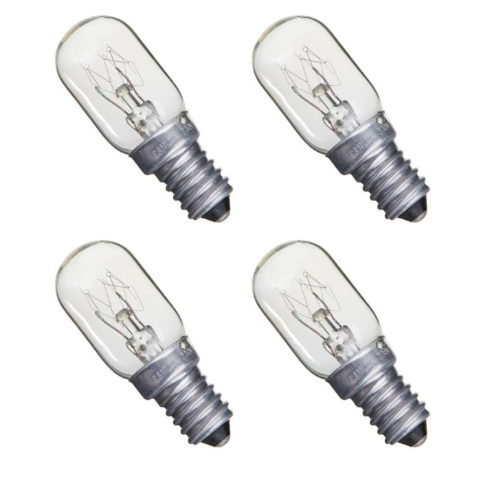 Kit 4 Lampadas Halogenas P/Micro Ondas E14 220v Taschibra