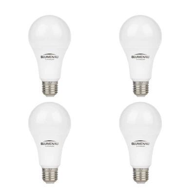 Kit 4 Lâmpadas Led A60 12W 6500K E27 Bivolt Blumenau Novo