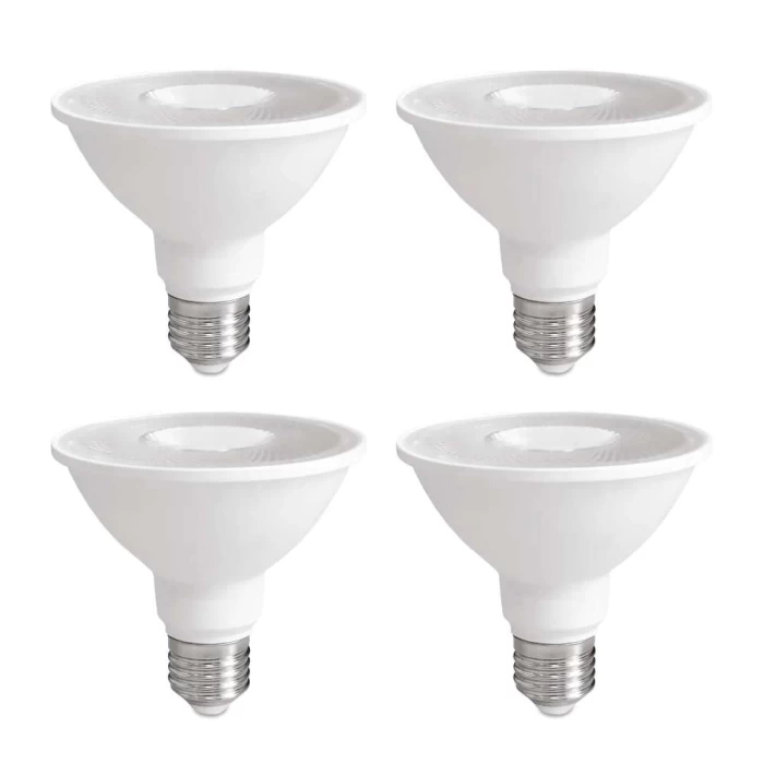 Kit 4 Lâmpadas Led Par30 E27 9,8W 4000K 01981134 Blumenau