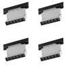 Kit 4 Projetor Led Duli Bivolt Nordecor 6W 4000K Branco