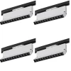 Kit 4 Projetor Led Para Trilho Nordecor 12W 3000K Branco