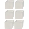 Kit 6 Arandela Cubo 3D Branco 60W Bivolt Blumenau