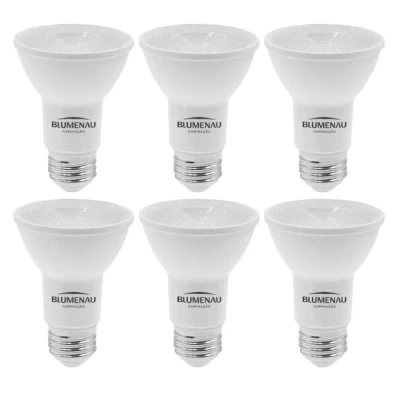 Kit 6 Lâmpada Led Par20 E27 4,8W 2700K Bivolt Blumenau