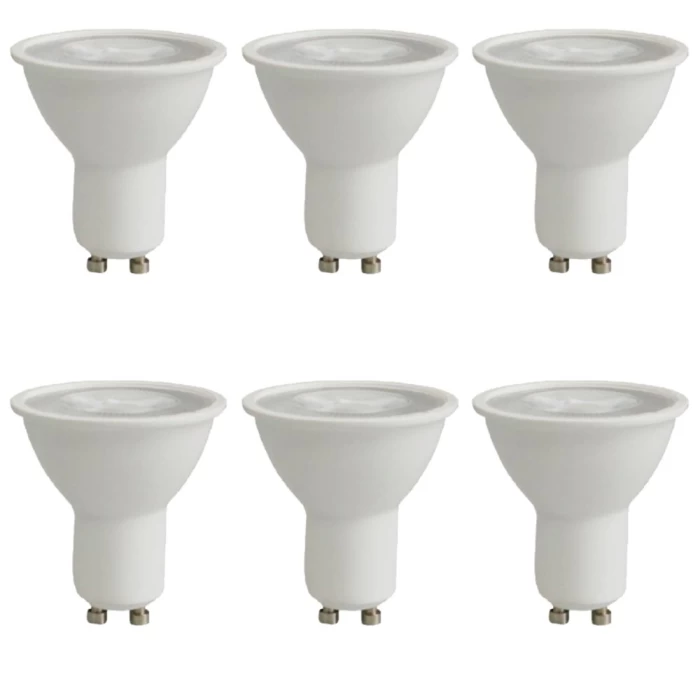 Kit 6 Lampadas De Led Mr16 Sof 6W 4000K Bivolt Nordecor 1006