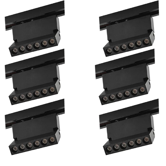 Kit 4 Projetor Led Duli Bivolt Nordecor 6W 4000K Preto