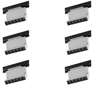 Kit 6 Projetor Led Duli Bivolt Nordecor 6W 4000K Branco