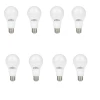 Kit 8 Lâmpada Led Bulbo A60 E27 9W 6.500K Bivolt Novo