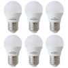 Kit 8 Lâmpada Led G45 E27 4,8w 2700k Branco Quente Bivolt