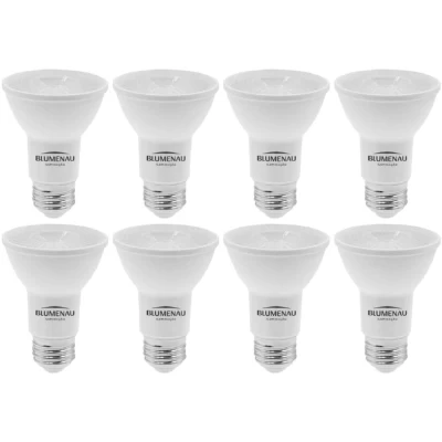 Kit 8 Lâmpada Led Par20 E27 4,8W 2700K Bivolt Blumenau