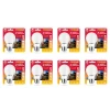 Kit 8 Lâmpadas 9W 6500K Sensor de Luminosidade Ourolux