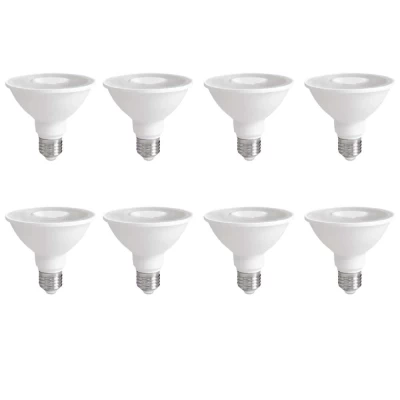 Kit 8 Lâmpadas Led Par30 E27 9,8W 4000K 01981134 Blumenau