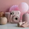 Kit Câmera Instax Mini 11 Rosa + Bolsa + 10 Filmes
