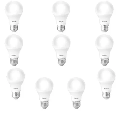 Kit Com 10 Lâmpada De Led Pera 12w 3000k Bivolt Branca Avant