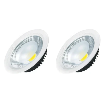 Kit Com 2 Downlight Led De Embutir 30W 6500K Branco Astraled