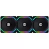 Kit Com 3 Fans Gamer Redragon Li Uni Preto SL120 RGB 120mm