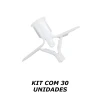 Kit Com 30 Bucha Tog De Nylon Pequena 3/8