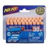 Kit Com 30 Dardos De Reposição Nerf Elite Novo