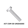 Kit Com 50 Parafuso Sextavado Rosca Soberba Tam 1/4x70 Ciser