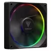 Kit De 3 Fans Rgb Aeolus M3 1203R Cor Preto Gamdias 120mm