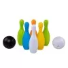 Kit De Brinquedo De Boliche Com 6 Pinos Go Play Br946