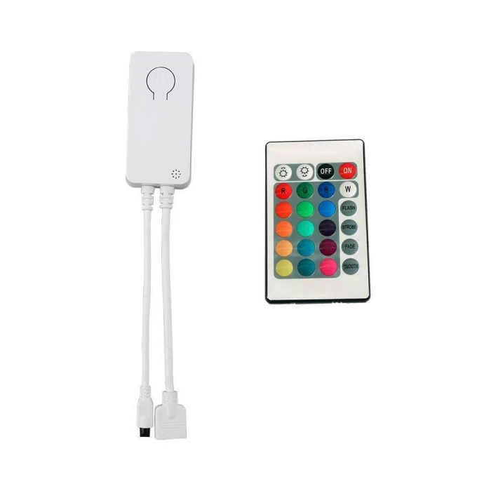 Kit De Controle Digital Par Fitas Rgb 7177 E 7178 Novo
