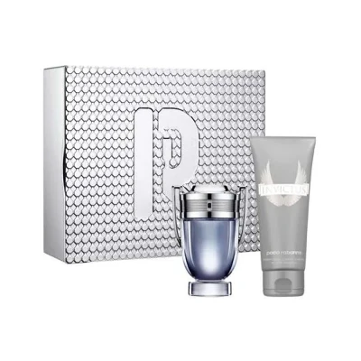 Kit De Perfume Invictus 100ML + Shampoo 100ML Paco Rabanne